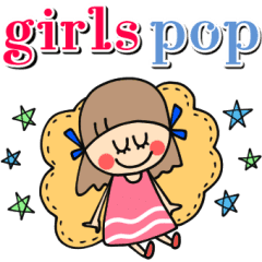 Otona Kawaii Girls Pop Line Stickers Line Store