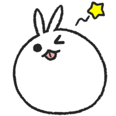 토뭉이 the snowball rabbit!