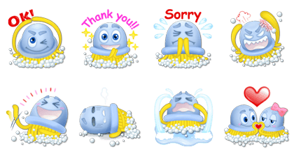 Scrubbing Bubbles Bubble-Kun