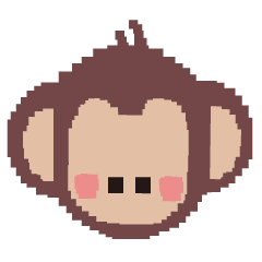 It is a monkey pleasantly