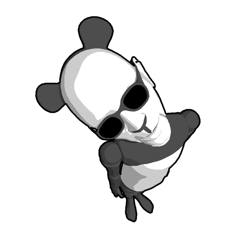 Bad panda doll