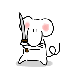 Moving Samurai Mouse