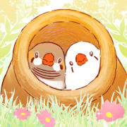 more cute zebra finch stickers
