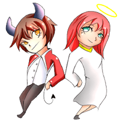 Angel and Demon is Love