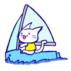 sailing cat