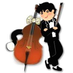Contrabass Stickers