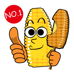 Grilled corn and lovely corn