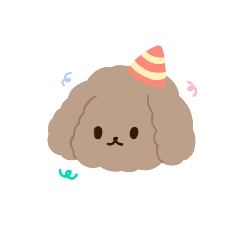 cute brown toy poodle mood