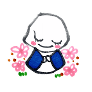 Hokkori jizou Sticker