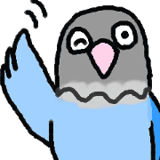 Pleasant lovebird