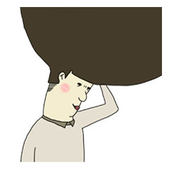 the head and his friends