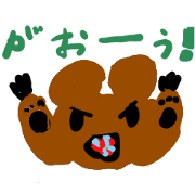 Scribbling bear Anna