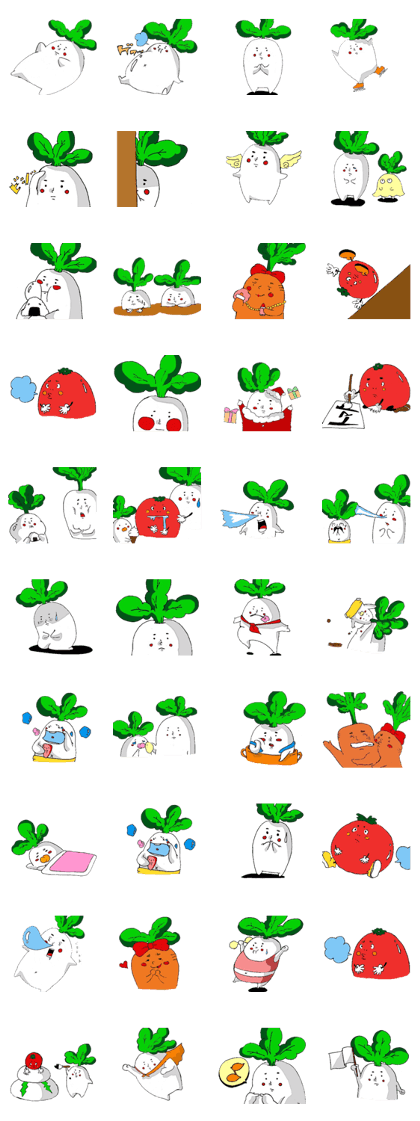 Japanese radishs