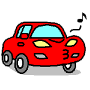 Cheerful sports car Hachiro!