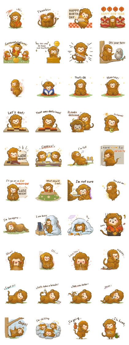 The chubby monkey(ENG Ver.)