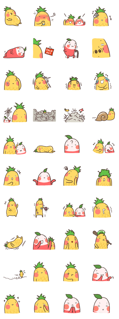 Mr.Pineapple & Ms.Lychee 4