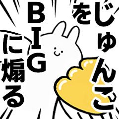 【じゅんこ】に送る！BIGな煽りスタンプ