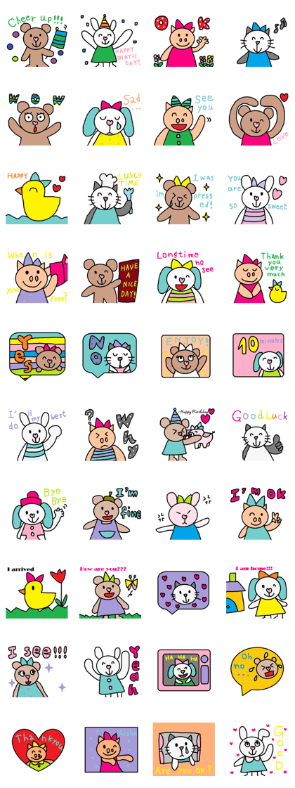 Lilo english sticker48