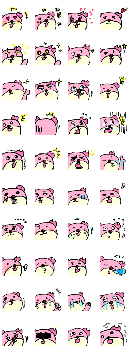 Pink Bear GAJIRO 2