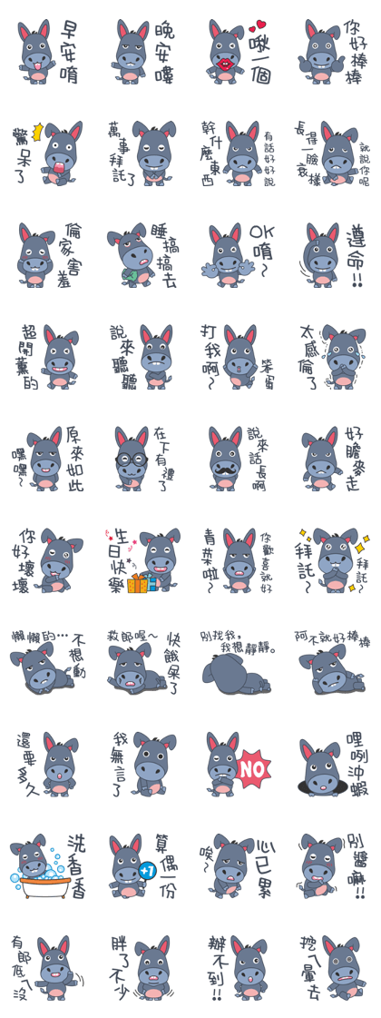 Little Donkey Daily Life