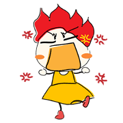 Dynamic orange baby