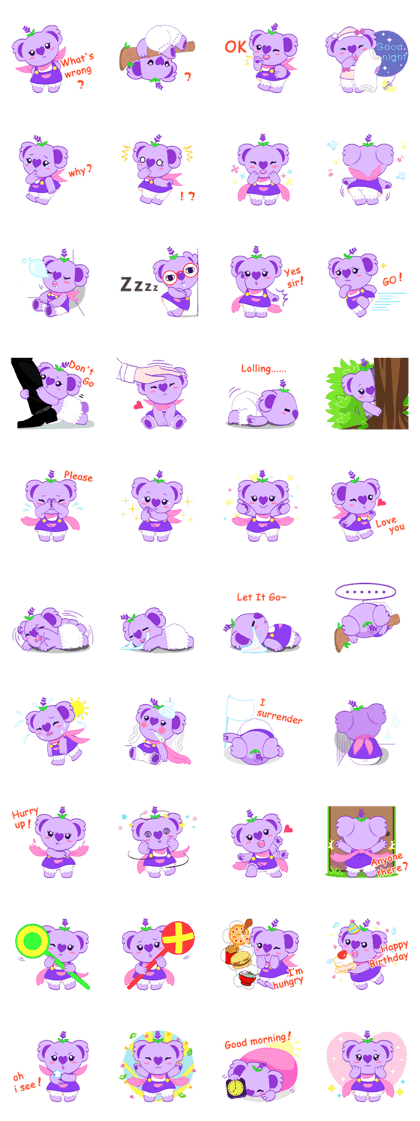 Purple Koala(Vol. Babble)-English