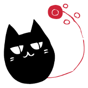 A black cat will answer 8.