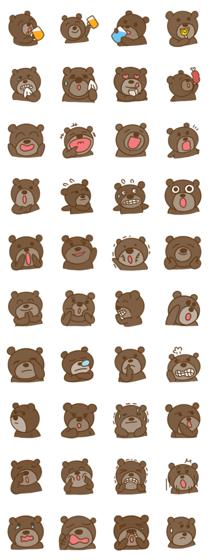 Big bear face