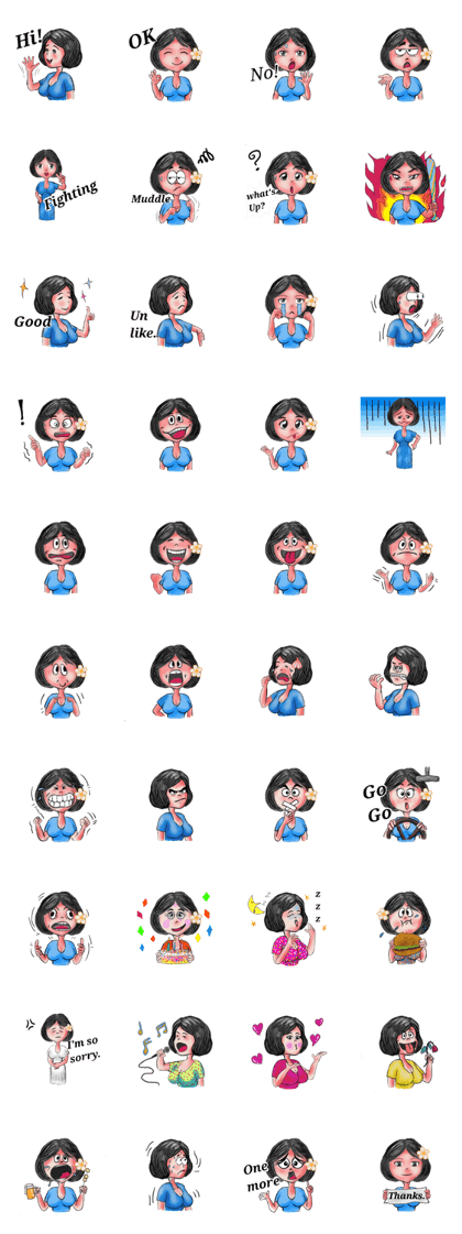 Khaw-Hom Interpreting charming girl