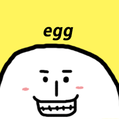 Mr. egg emoticon