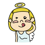 this angel with bobbed hair2(japanese)