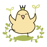 Birds in the happy days-J