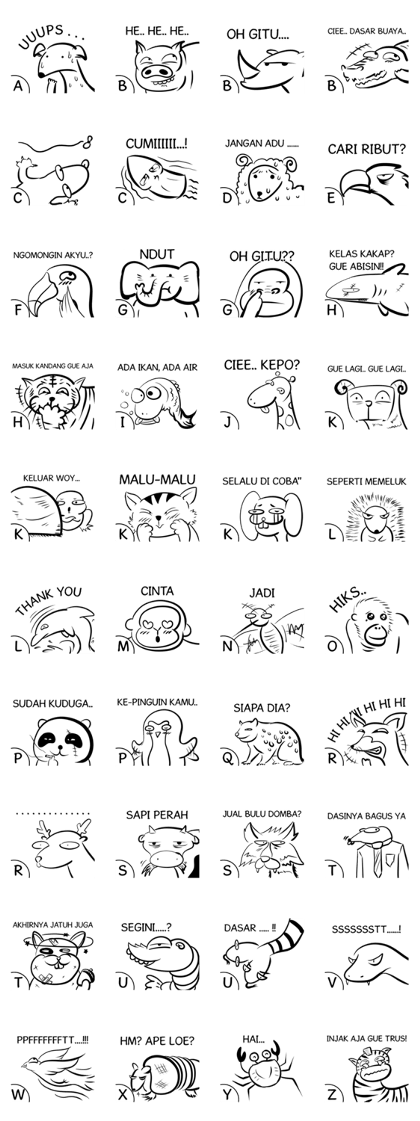 Funny Animal (Alphabet)