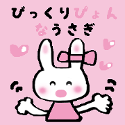 Surprised rabbit