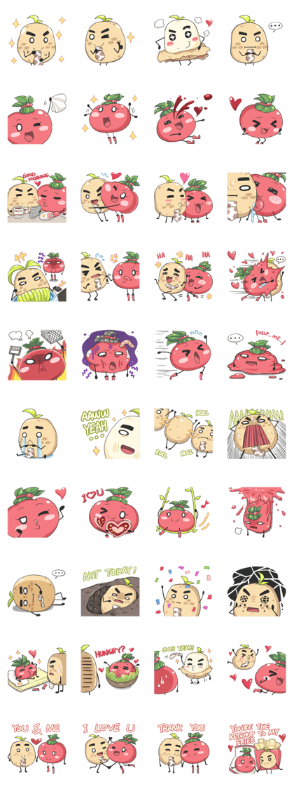 Potato Loves Tomato