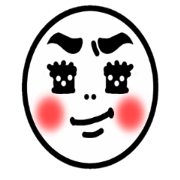 White face lady