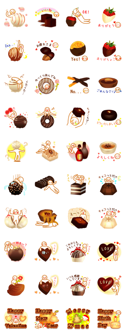 Chocolate and Valentine