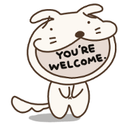 Speech-balloon mouth Dog (E)