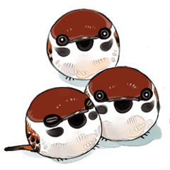 ふくらスズメ2 Line スタンプ Line Store