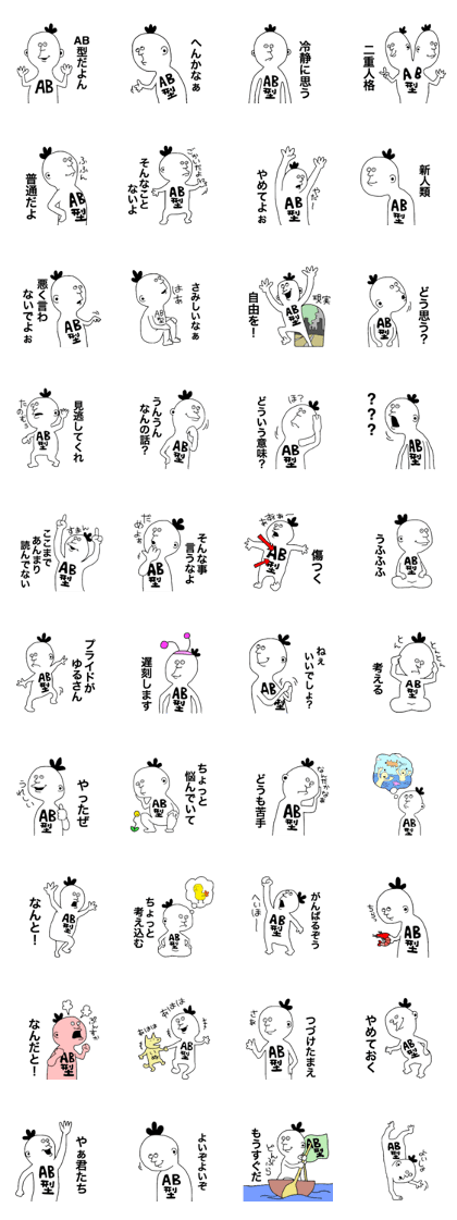 Bloodtype AB!