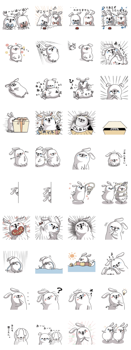 Brother of the good friend rabbit
