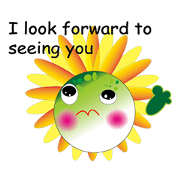 Sunflower little girl