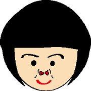girl type of hole in the nose Heart