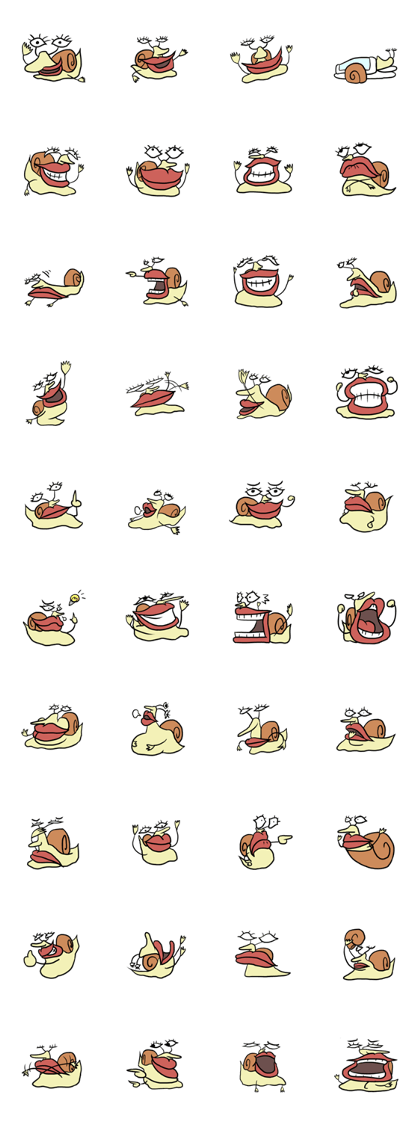 loose character of snail 2 (illust only)