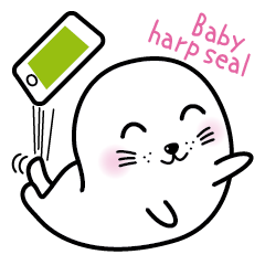 たてごとアザラシの赤ちゃん Line スタンプ Line Store たてごとアザラシの赤ちゃん Line スタンプ Line Store