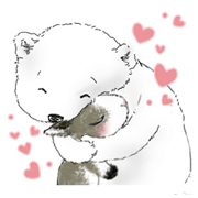 Cotton Ball and little rabbit