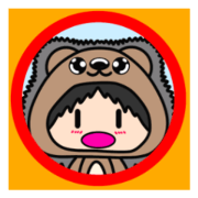 animal suit sticker4.