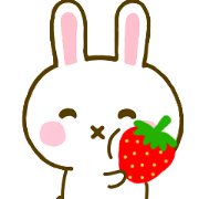 Rabbit kawaii Strawberry