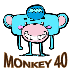 monkey 40 Stiker LINE LINE STORE monkey 40 Stiker LINE LINE STORE