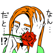 Sticker of man who incites